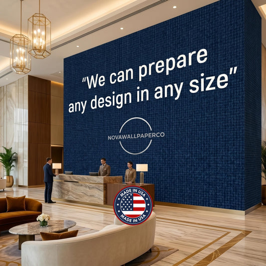 Customizable Wall Mural, Bespoke Design, Commercial Grade, Made in USA